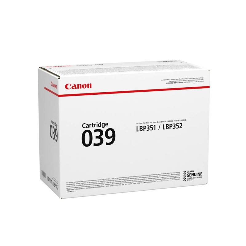 Canon Toner 039 Schwarz - 11.000 Seiten Canon Toner 039 Schwarz - 11.000 Seiten